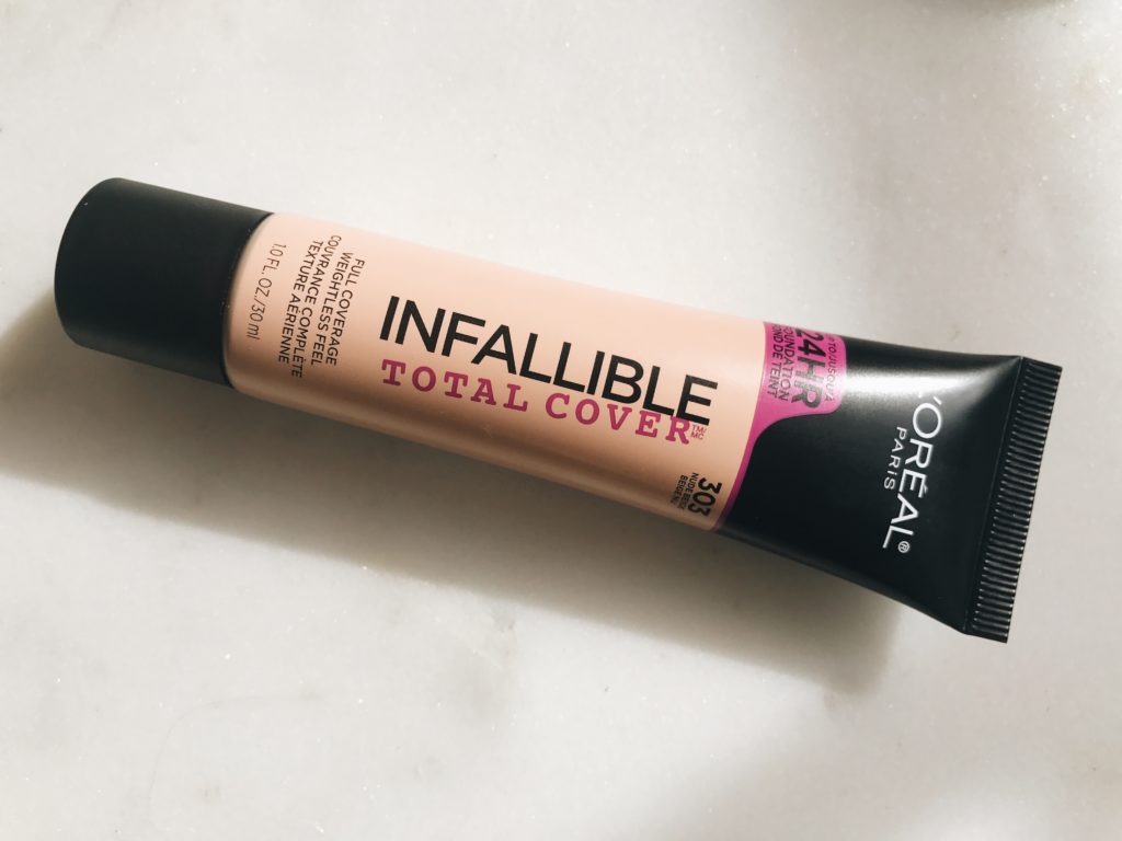 Loreal Total Cover Infallible Foundation Review and Swatches 