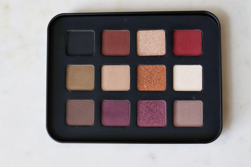 MAKE UP FOR EVER LUSTROUS SHADOW PALETTE SWATCHES AND REVIEW