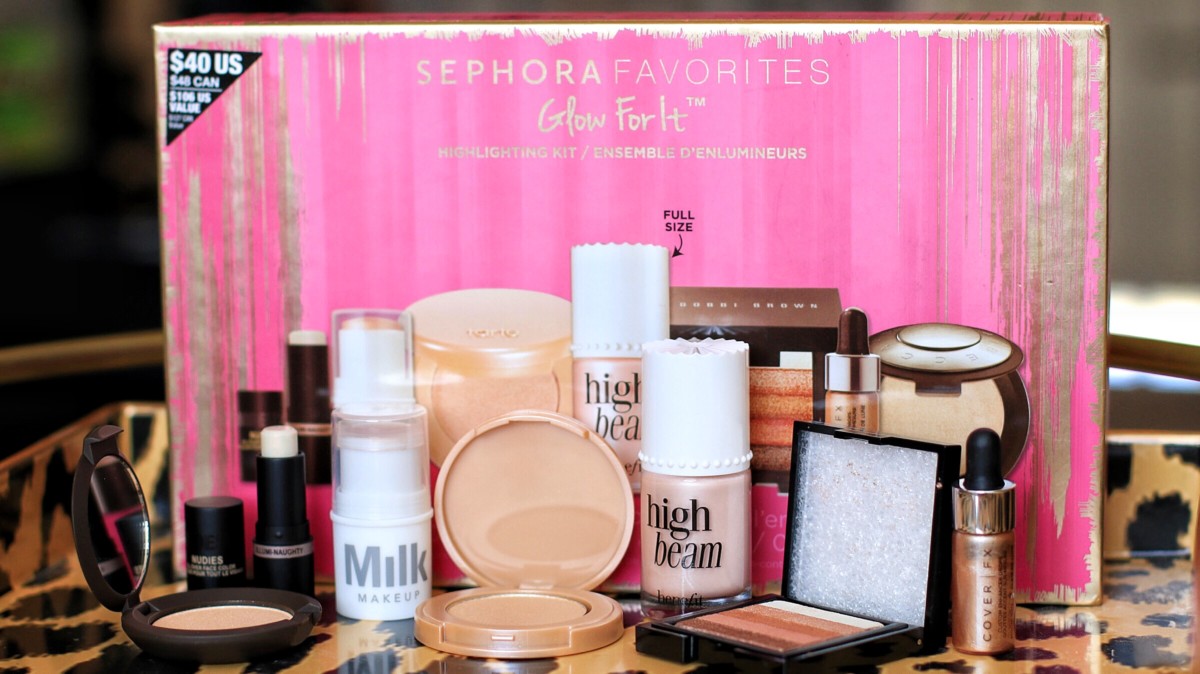 SEPHORA FAVORITES GLOW KIT SWATCHES AND REVIEW