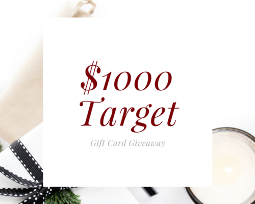 $1000 target giveaway