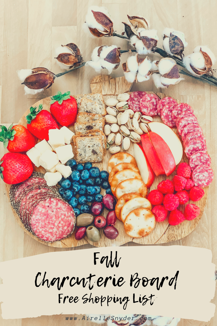 Fall Charcuterie Board for Two from Trader Joes